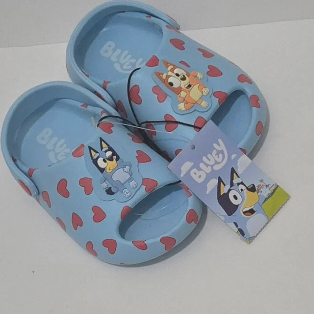 Bluey & Bingo Toddler Kids Comfort Clogs Graphic Sling-Back Unisex Sandals
